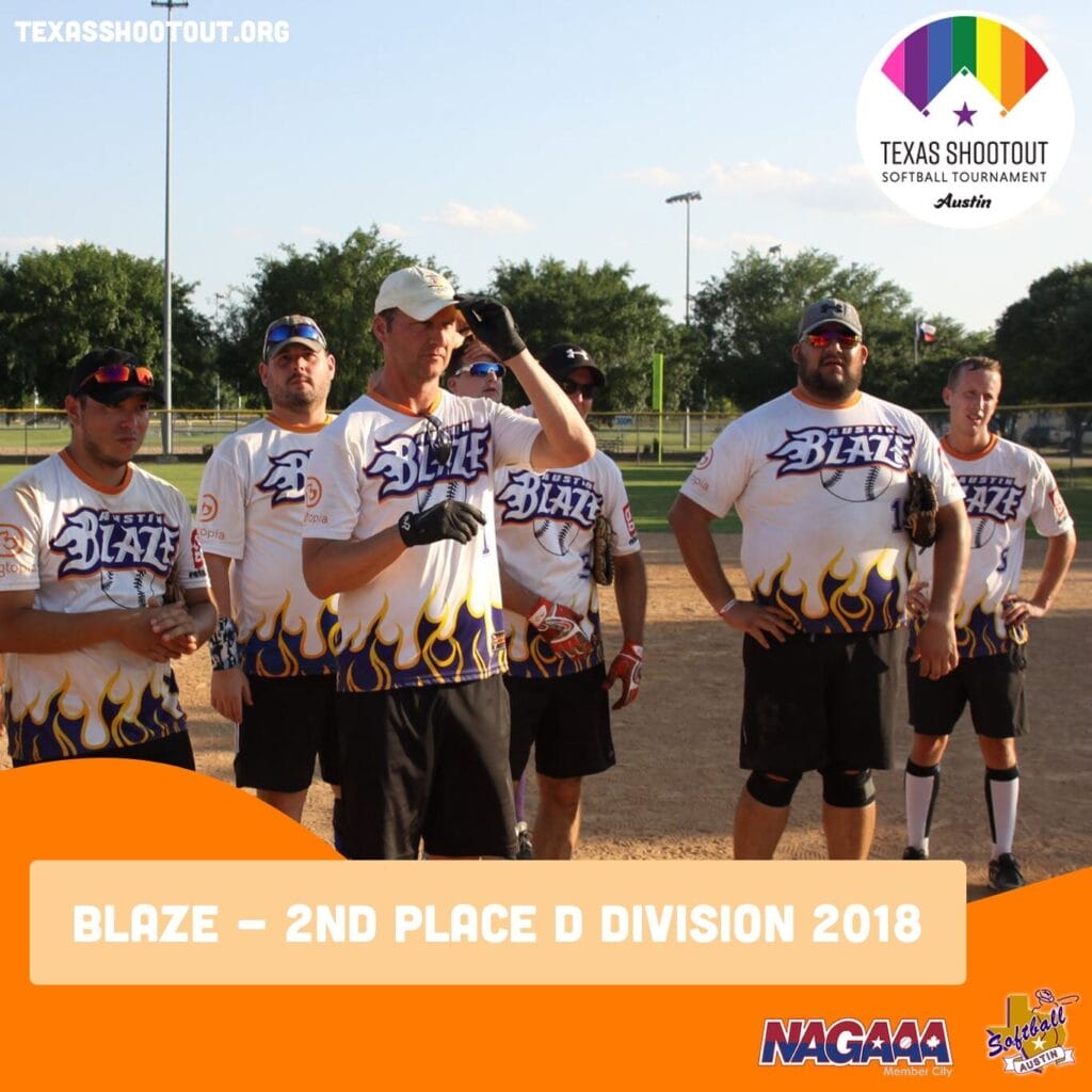 Austin Blaze, D Division 2nd place, 2018 Texas Shootout